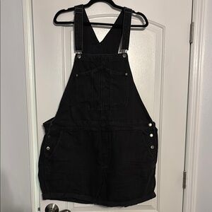 Old Navy Black Denim Romper